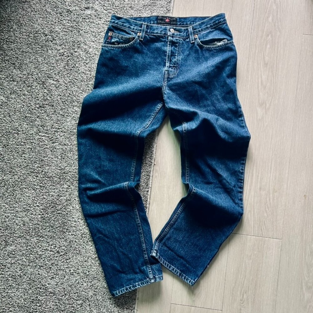 VTG Guess Jeans 070 European Fit Made in Canada Georges Marciano High Rise 32